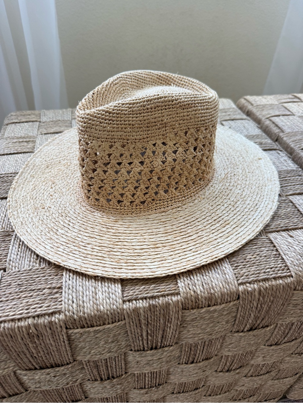 Gorgeous straw hat from local boutique